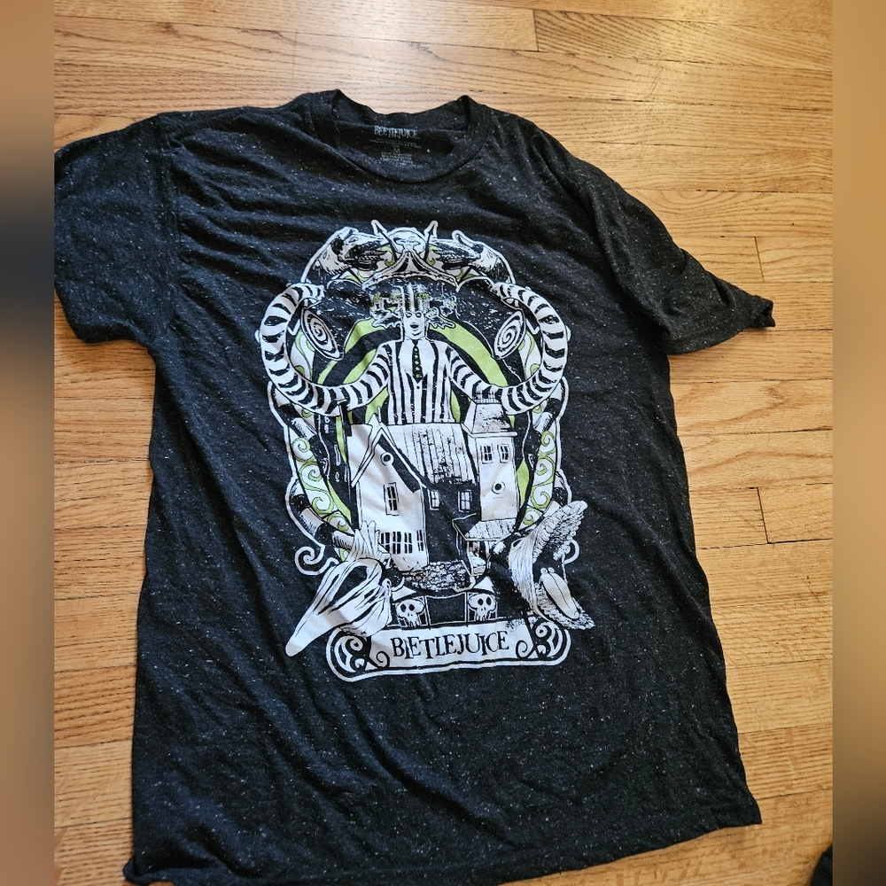 Beetlejuice Graphic Black T-Shirt